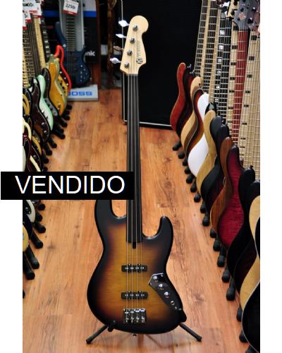 Maruszczyk Elwood 4p Fretless Sunburst